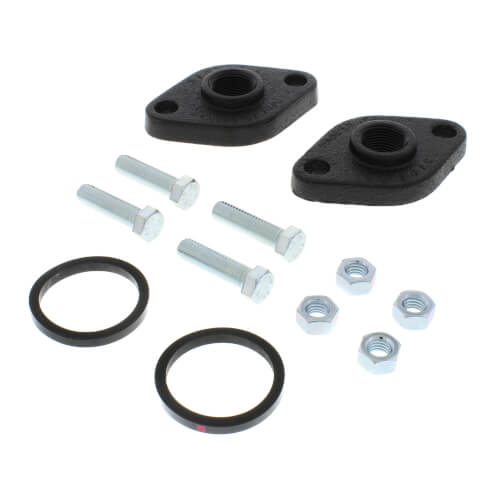 Grundfos 519601 - 3/4" NPT Cast Iron Flange Set (Threaded) | Plumbers Center