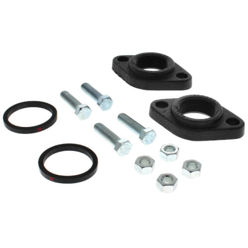 Grundfos 519603 - 1-1/4" NPT Cast Iron Pump Flange Set, GF 15/26 (Threaded) | Plumbers Center