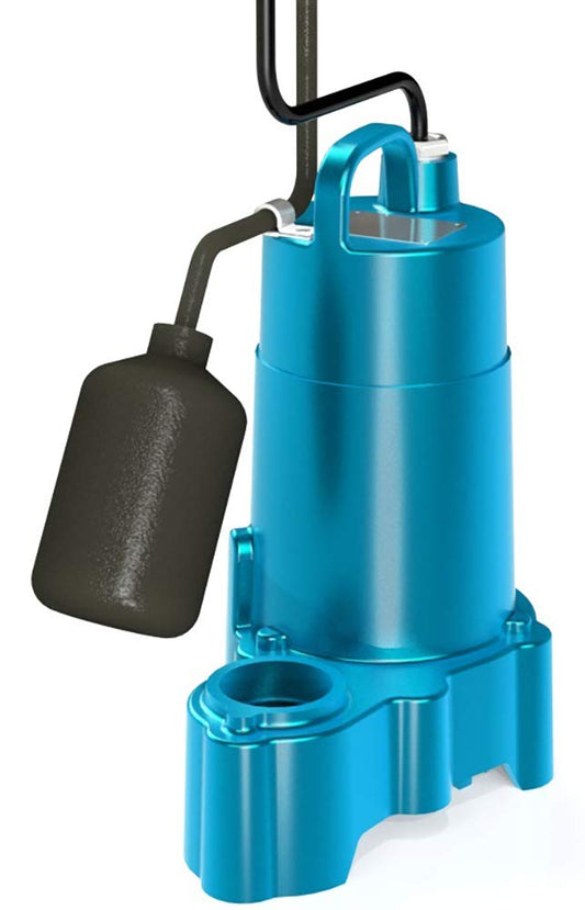 Barnes 112549 Model SP33A Sump Pump with Wide Angle Float Switch, 1/3 hp, 120V, 1 Phase, 3450 RPM, 1-1/2" NPT Discharge, Automatic, 10' Cord | Plumbers Center