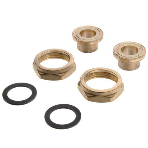 Grundfos 529911 - 3/4" Sweat GU 125 Bronze Compression Union Flange Set | Plumbers Center