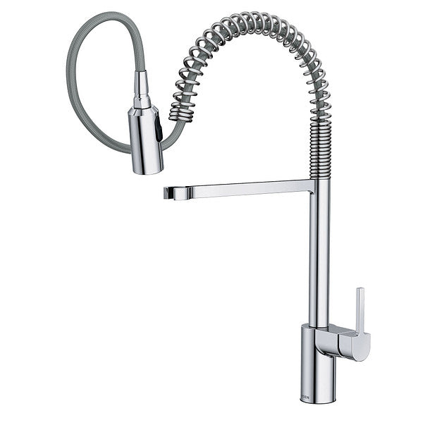 Moen 5923 Align 1-Handle Kitchen Faucet with Pre-Rinse Spring Pulldown Sprayer in Chrome 