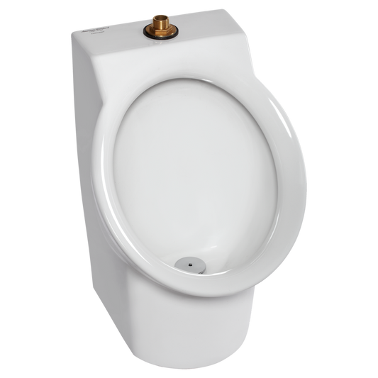 American Standard 6042001EC.020 Decorum High Efficiency Urinal with 3/4" Inlet Top Spud, 0.125 GPF, White | Plumbers Center