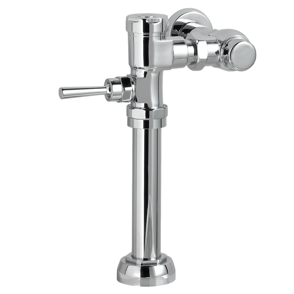 American Standard 6047121.002 Exposed Manual Flowise Top Spud Toilet 1.28 gpf Flush Valve in Chrome | Plumbers Center