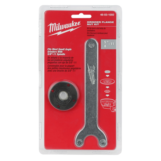 Milwaukee 48-03-1050 - Grinder Flange Nut Kit - Spanner/Flange Nut Kit | Plumbers Center