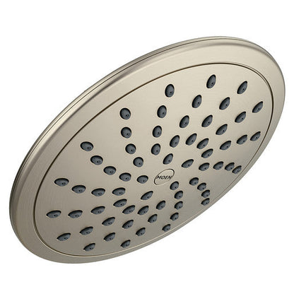 Moen 6345BN Single-Function 8-Inch Fixed Rainfall Showerhead in Brushed Nickel 