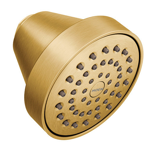 Moen 6399EPBG 1-Function 3-5/8" Diameter Spray Head Eco-Performance Showerhead in Brushed Gold 