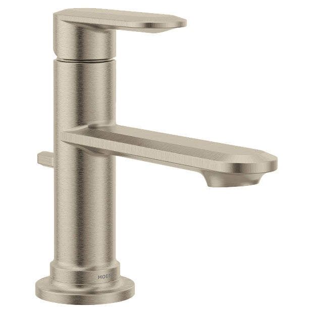 Moen 6504BN Greenfield One-Handle High Arc Single-Hole Bathroom Faucet, Brushed Nickel