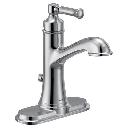 Moen 6803 Dartmoor One-Handle High Arc Bathroom Faucet, Chrome.