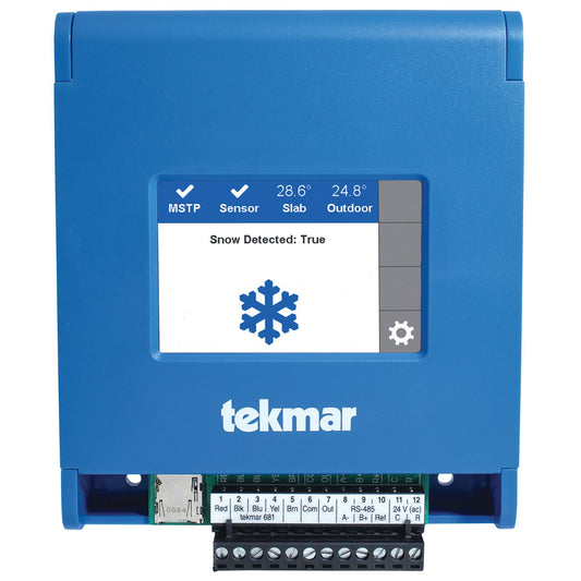 Tekmar 681 BACnet Snow/Ice Sensor Interface 