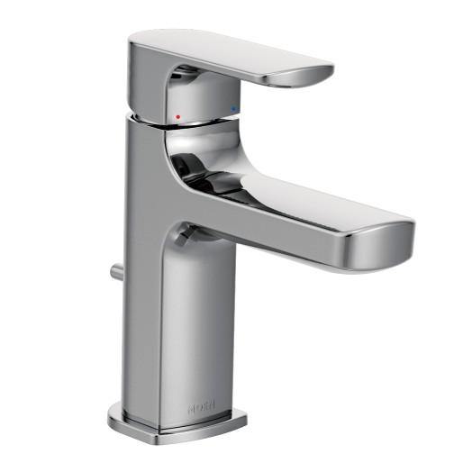 Moen 6900 Rizon  One-Handle Low Arc Bathroom Faucet - Chrome 