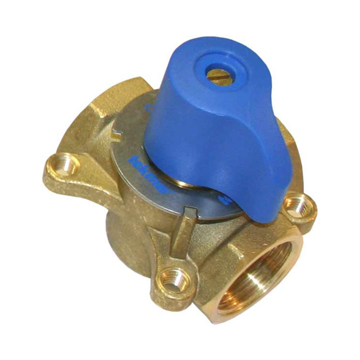 Tekmar 711 Brass 3-Way  Mixing Valve with 1" FNPT Connection Ends 