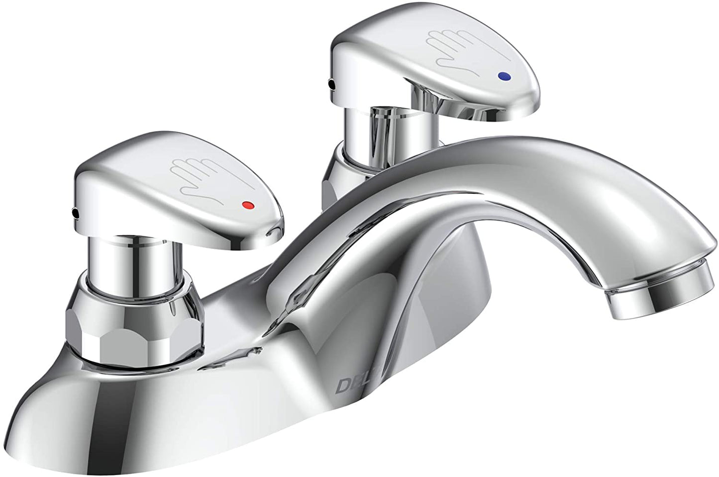 Delta 86T1153 TECK Commercial Metering Lavatory Faucet in Chrome | Plumbers Center