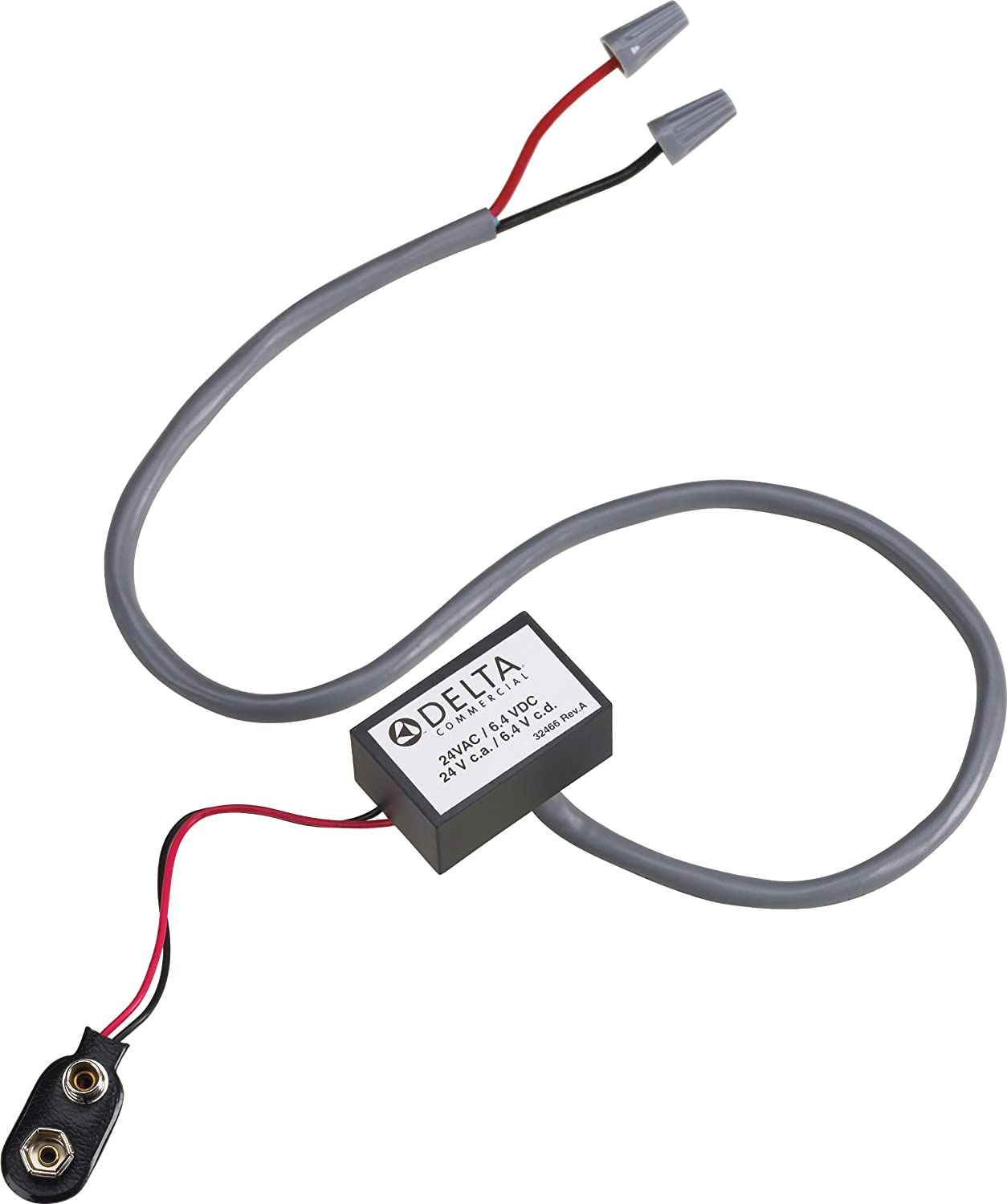 Delta 060683A Delta Flush Valve Hardwire Converter, 24V AC - 6V DC | Plumbers Center