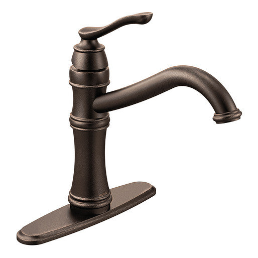 Moen 7240ORB Belfield Single-Handle High Arc Kitchen Faucet in Oil Rubbed Bronze 