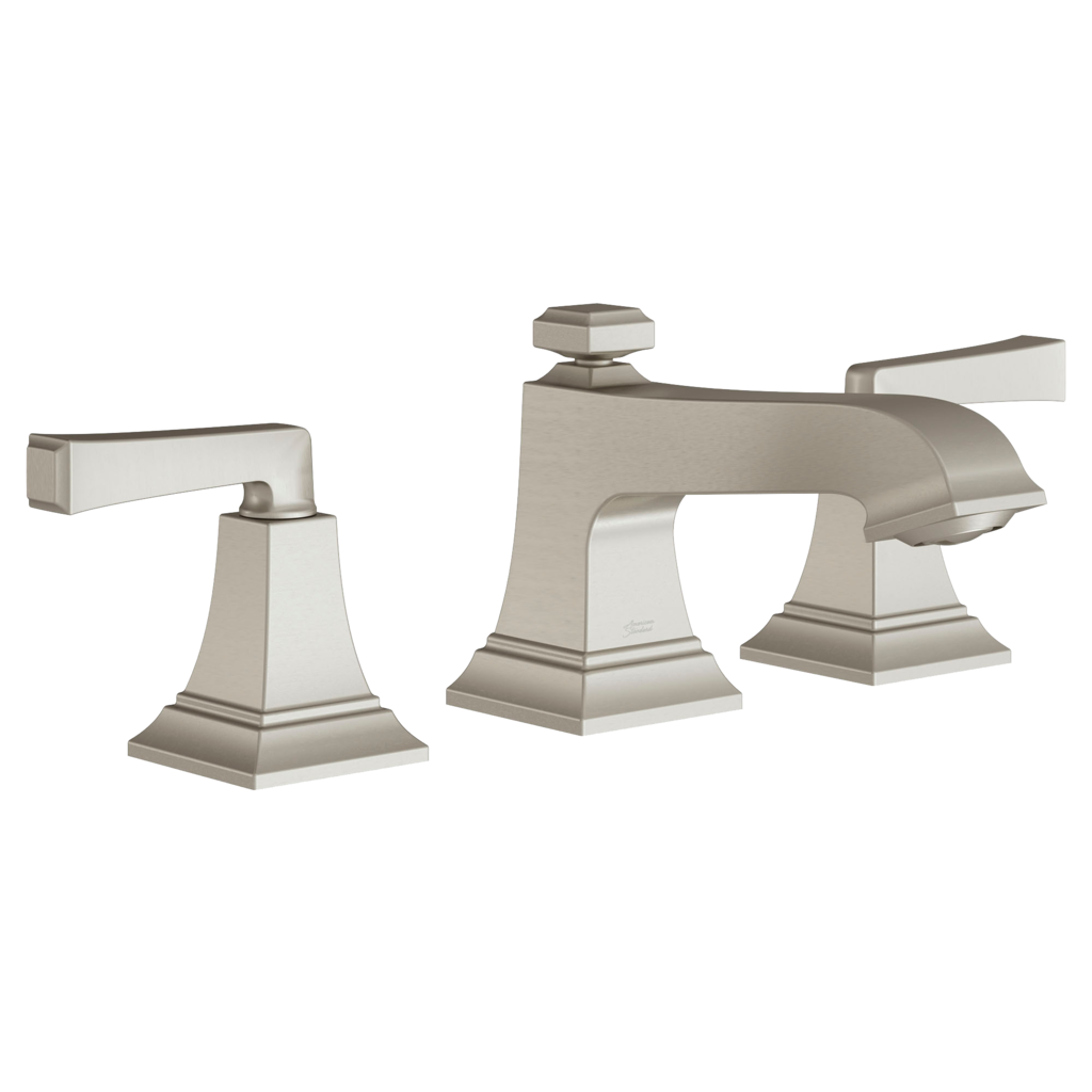 American Standard 7455801.295 Town Square S 2-Handle Widespread Bathroom Faucet in Brushed Nickel | Plumbers Center