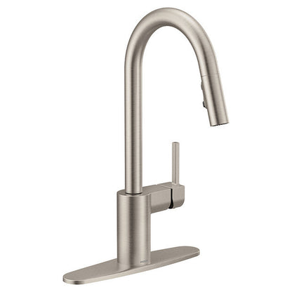 Moen 7565SRS Align 1-Handle Kitchen Faucet with Pull-Down Sprayer in Spot Resist Stainless 