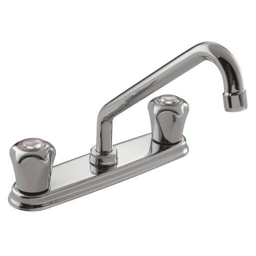 Moen 77925 Moen II Two Handle Knob Style Kitchen Faucet in Chrome 