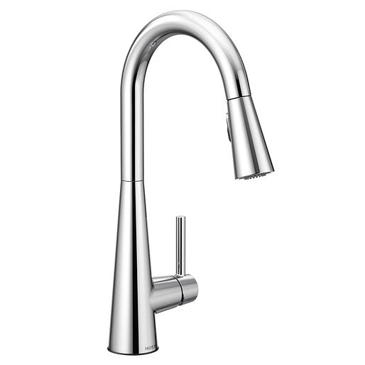 Moen 7864 Sleek™ Single-Handle High Arc Pulldown Kitchen Faucet - Chrome 