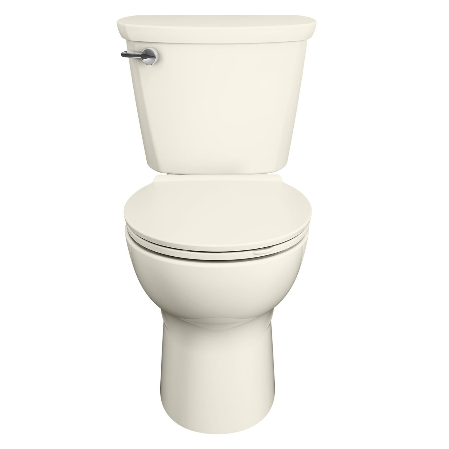 American Standard 215DA004.222 Cadet PRO Two-Piece Toilet, 1.6 GPF/6.0 LPF, Standard Height Round Front Toilet, Linen (Less Seat) 