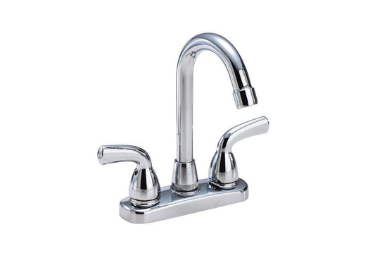 Waltec 82104LF Two Handle Deck Faucet with Lever Handles - Chrome 