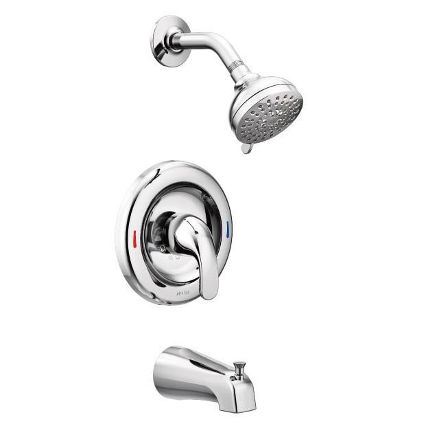 Moen L82839 Adler Posi-Temp Tub/Shower Trim in Chrome 