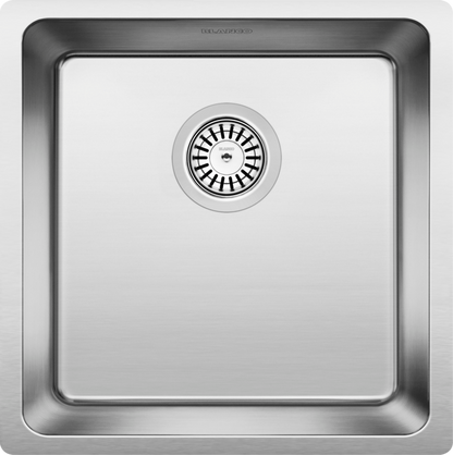 Blanco 401331 ANDANO U Small Undermount Single Bowl, Stainless Steel | Plumbers Center