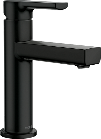 Moen 84627BL Rinza Single-Handle High Arc Bathroom Faucet in Matte Black 