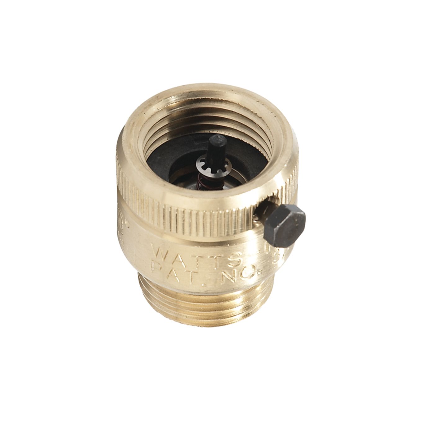 Watts 0061983 8B Series 3/4" Brass Hose Connection Vacuum Breaker with a Break Away Set Screw 