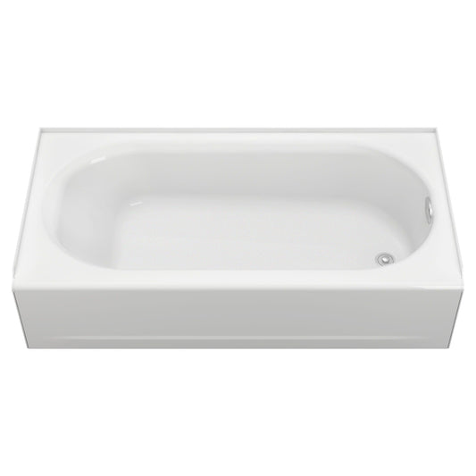 American Standard 2391202ICH.020 - Princeton® Americast® 60" x 30" Integral Apron Bathtub With Right-Hand Outlet & Integral Drain - White | Plumbers Center