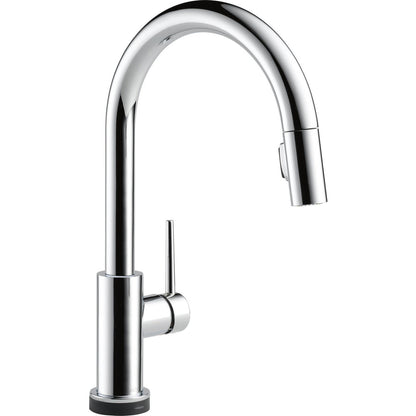 Delta 9159T-DST Trinsic 1-Handle Touch Kitchen Faucet with Pull-Down Sprayer & Touch2O Technology in Chrome finish | Plumbers Center