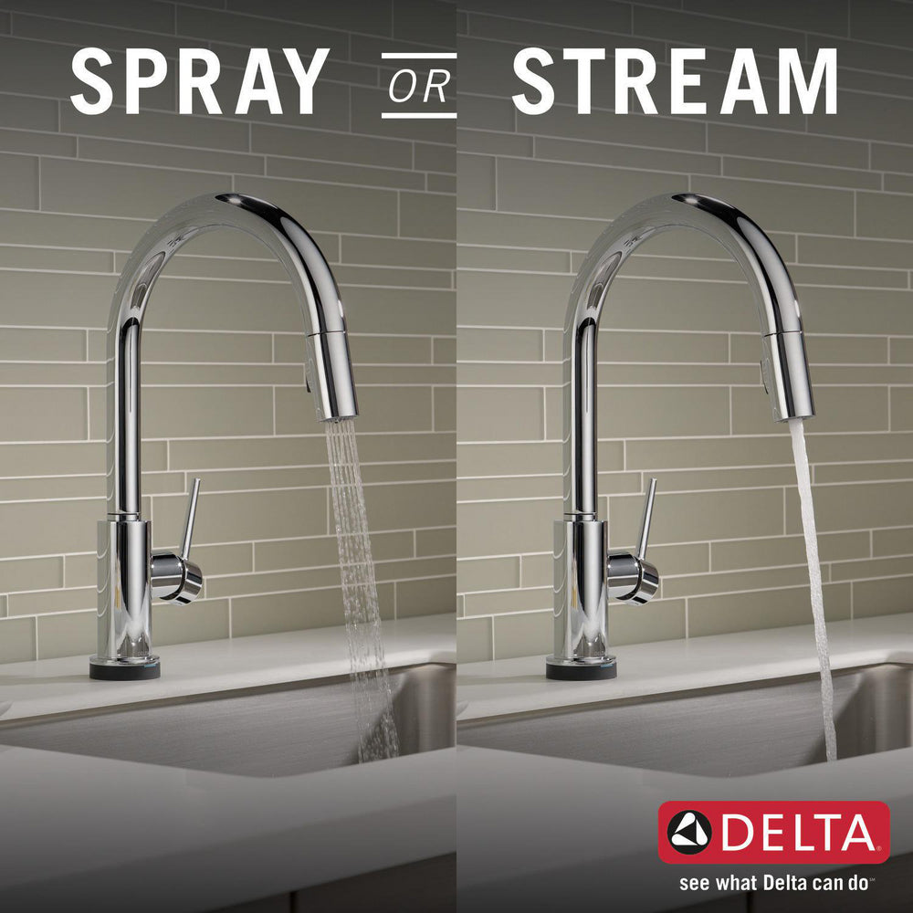 Delta 9159T-DST Trinsic 1-Handle Touch Kitchen Faucet with Pull-Down Sprayer & Touch2O Technology in Chrome finish 