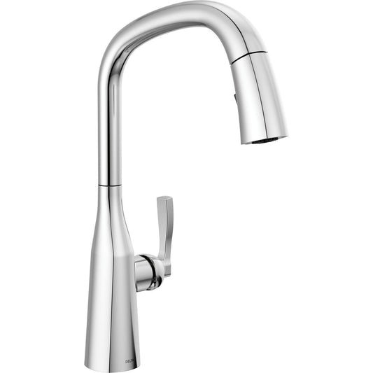 Delta 9176-PR-DST Stryke 1-Handle Kitchen Faucet with Pulldown Sprayer in Chrome | Plumbers Center