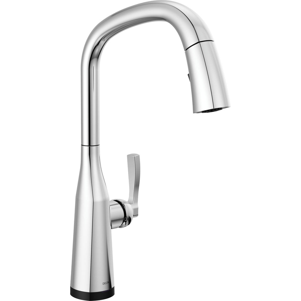 Delta 9176T-PR-DST Stryke 1-Handle Kitchen Faucet with Touch2O Technology and Pulldown Sprayer in Chrome | Plumbers Center