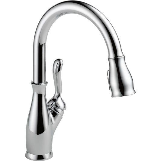 Delta 9178-DST Leland 1-Handle Pull-Down Kitchen Faucet - Chrome | Plumbers Center