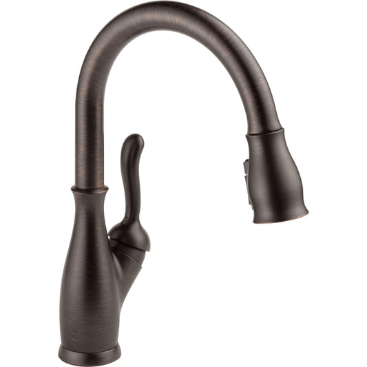 Delta 9178-RB-DST Leland 1-Handle Kitchen Faucet with Pull-Down Sprayer in Venetian Bronze | Plumbers Center