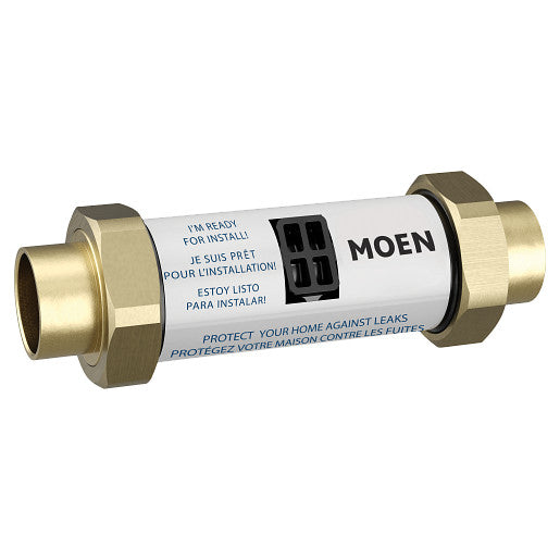 Moen 930-006 Flo By Moen 1-1/4 Inch Smart Water Monitor & Shutoff Installation Spacer Kit, Copper End Connections 