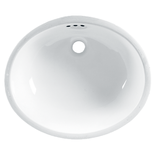 American Standard 9482000.020 Ovalyn Universal Access Undermount Bathroom Sink, ADA Compliant, White | Plumbers Center