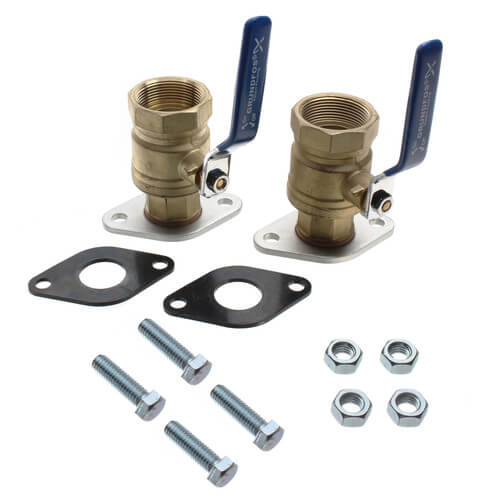 Grundfos 96806133, 1-1/2" FNPT Bronze Dielectric Isolation Valve Set with GF 15/26 Flange Connection (Threaded) | Plumbers Center