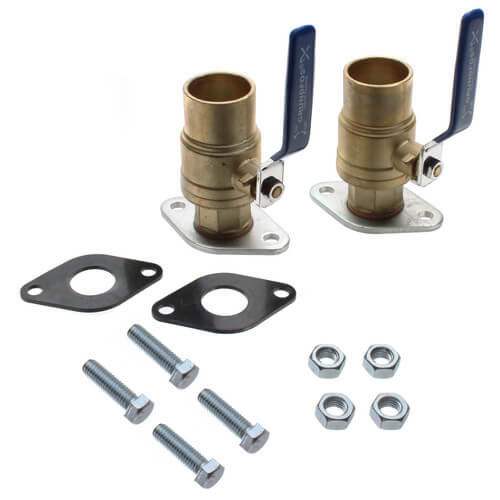 Grundfos 96806138 - 1-1/2" Sweat GF 15/26 Bronze Dielectric Isolation Valve Set (Sweat Ends) | Plumbers Center