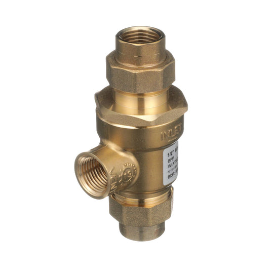 Watts 0062025 1/2-Inch NPT 9D-M3 Dual Check Valve with Intermediate Atmospheric Vent, Backflow Preventer. (9DM3-CAN-1/2) 