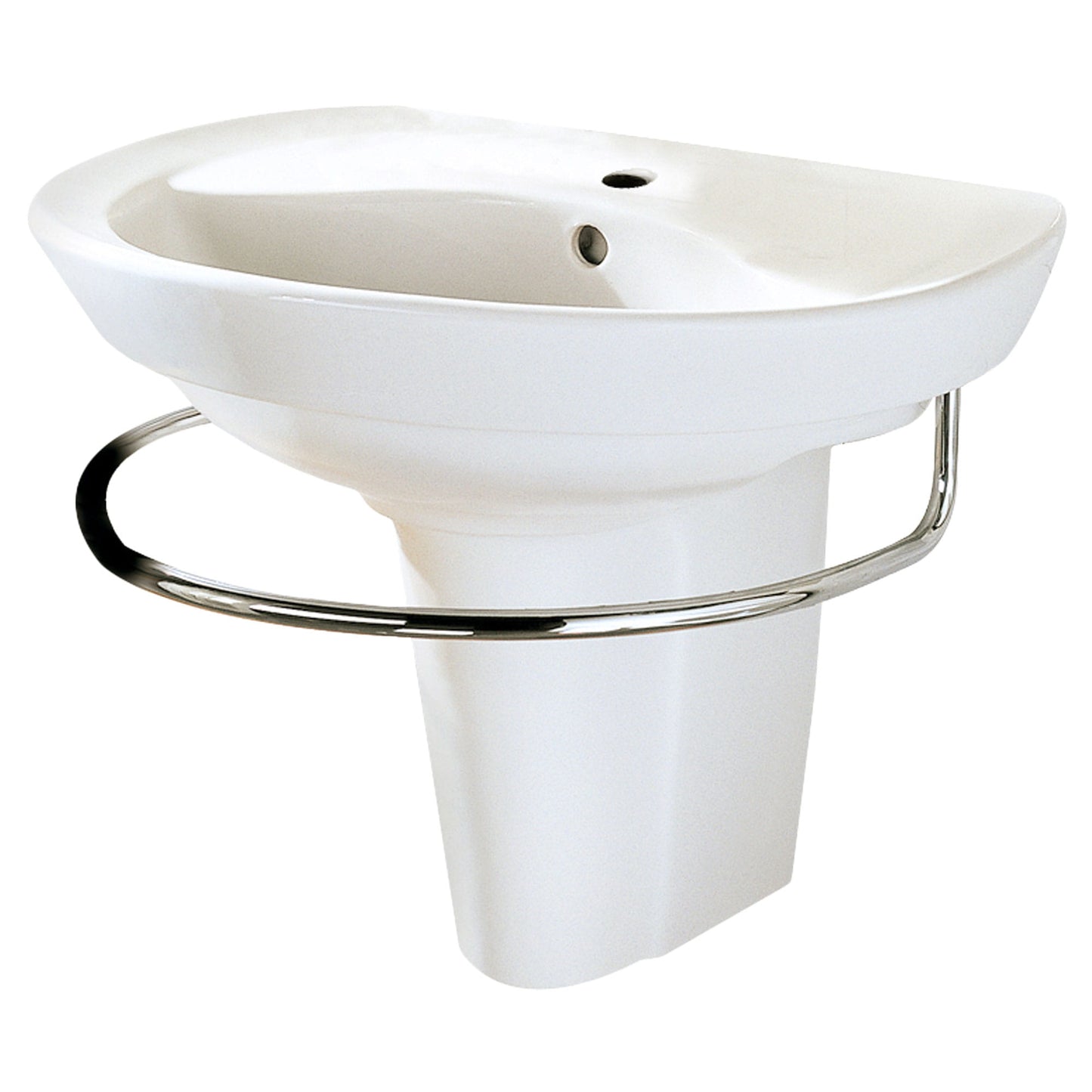 American Standard 0044000.020 Ravenna® Semi-Pedestal Leg, White | Plumbers Center