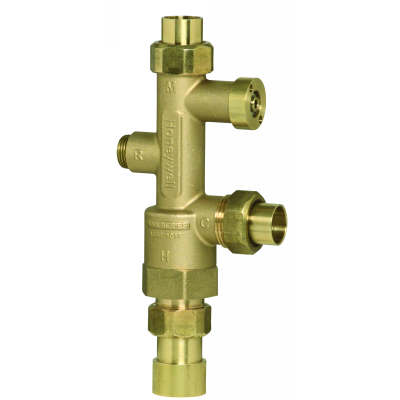 Honeywell AMX101-US-1LF/U 3/4" Union Sweat AMX Series Mixing Valve Direct-Connect (Lead Free) | Plumbers Center