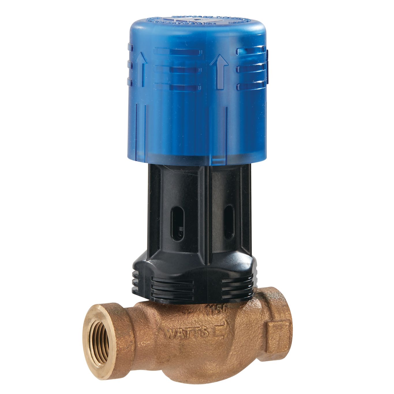 Watts 0386467 - BD1156F-1/2 - 1/2" NPT Bronze Dial Set Pressure Indicator High Capacity Boiler Water Feed Regulator 