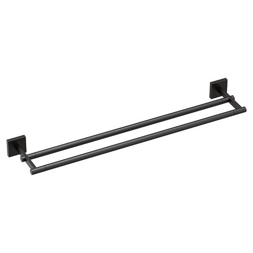 Moen BP1822BL - Triva 24" Double Towel Bar, Matte Black 