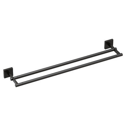 Moen BP1822BL - Triva 24" Double Towel Bar, Matte Black 