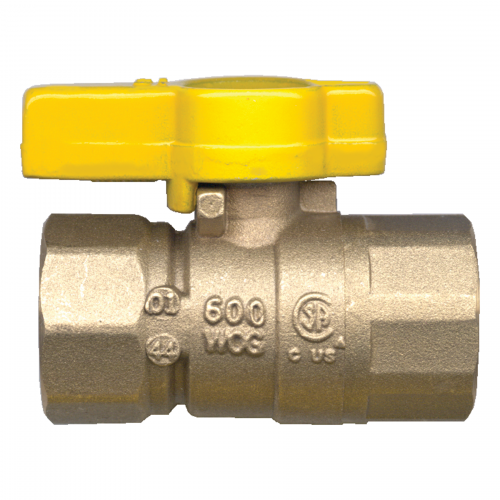 Fairview BV5221-D 1/2" Female NPT Gas Cocks, CSA Approved, -40F TO 125F, UP TO 5 PSI.