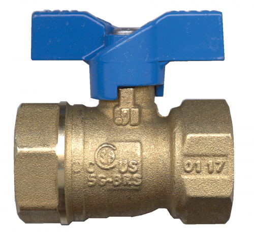 Fairview BVT5103-B 1/4" T Handle Gas Cocks with FNPT End Connection, CSA Approved, -40F to 230F, Up to 1/2 PSI.