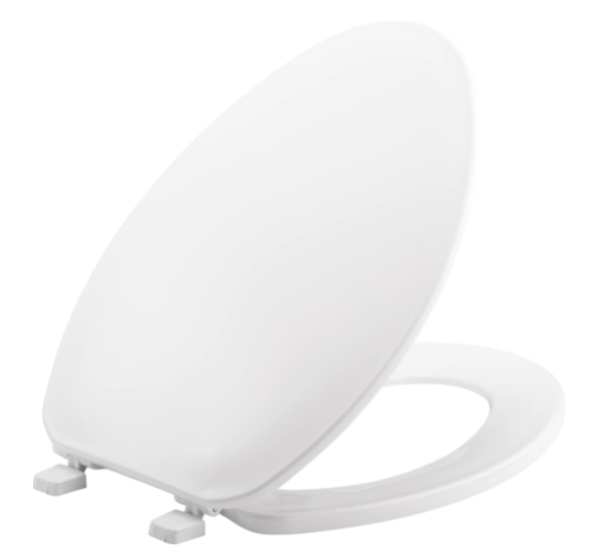 Bemis 170TK 000 Elongated Closed Front Plastic Toilet Seat in White | Plumbers Center