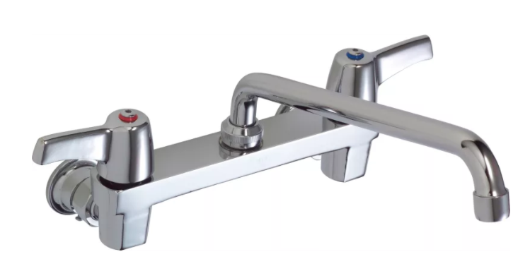 Delta 28C4443 Commercial Wall Mounted Kitchen Faucet | Plumbers Center