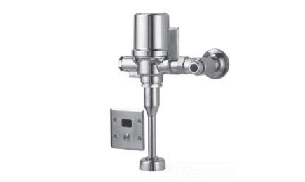 Delta 81T231-WMSHWA Exposed Hardwire Operated Urinal Flush Valve, 3/4" Top Inlet in Chrome finish | Plumbers Center